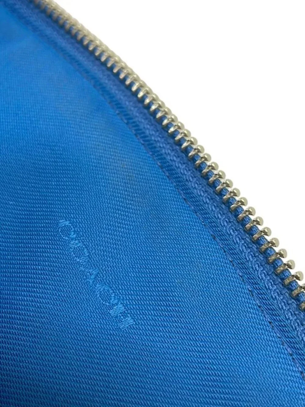 COACH Prairie Satchel Polished Pebbled Leather 58874 Blue Leather Handbag